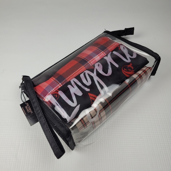 NWT Victoria's Secret 4PC Bag Makeup-Laundry-Shoes-Lingerie Travel Set - Picture 3 of 12